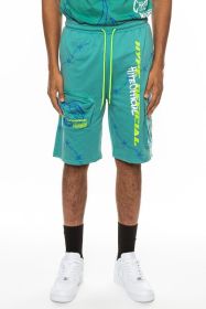Weiv Hype Official Print Shorts (Color: SAGE, size: 3XL)