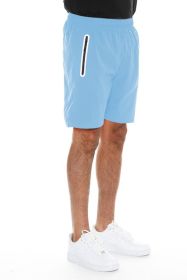Weiv Active Sports Performance Running Short (Color: LIGHT BLUE, size: 2XL)