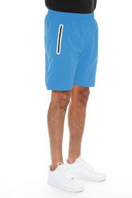 Weiv Active Sports Performance Running Short (Color: AQUA, size: 2XL)